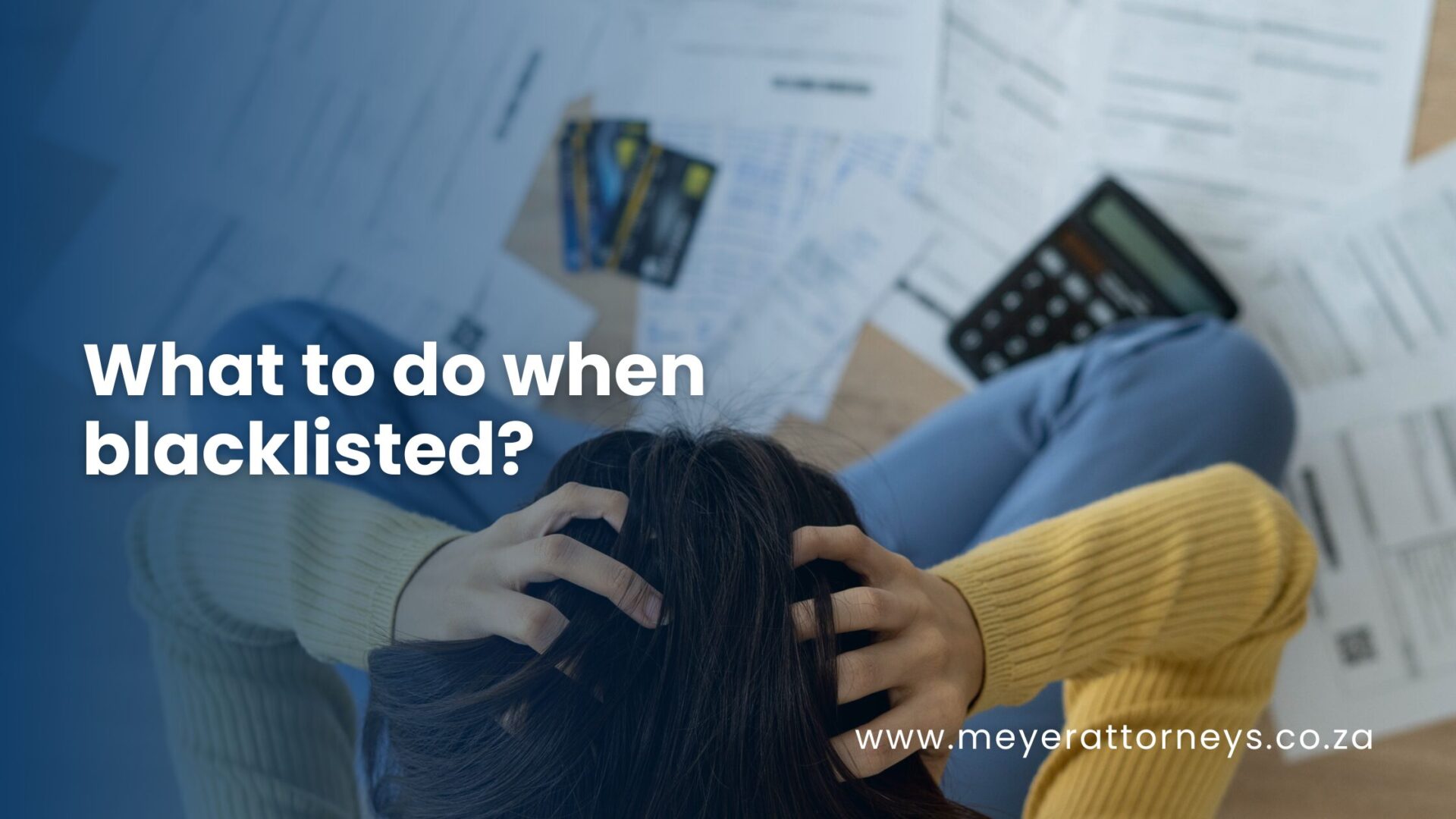 What to do when blacklisted