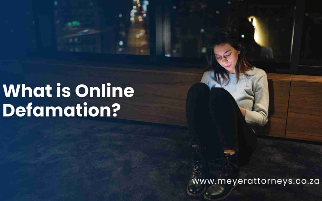 Online Defamation