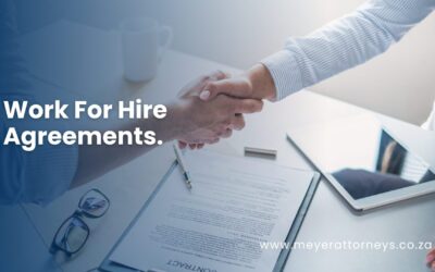 Work For Hire Agreements