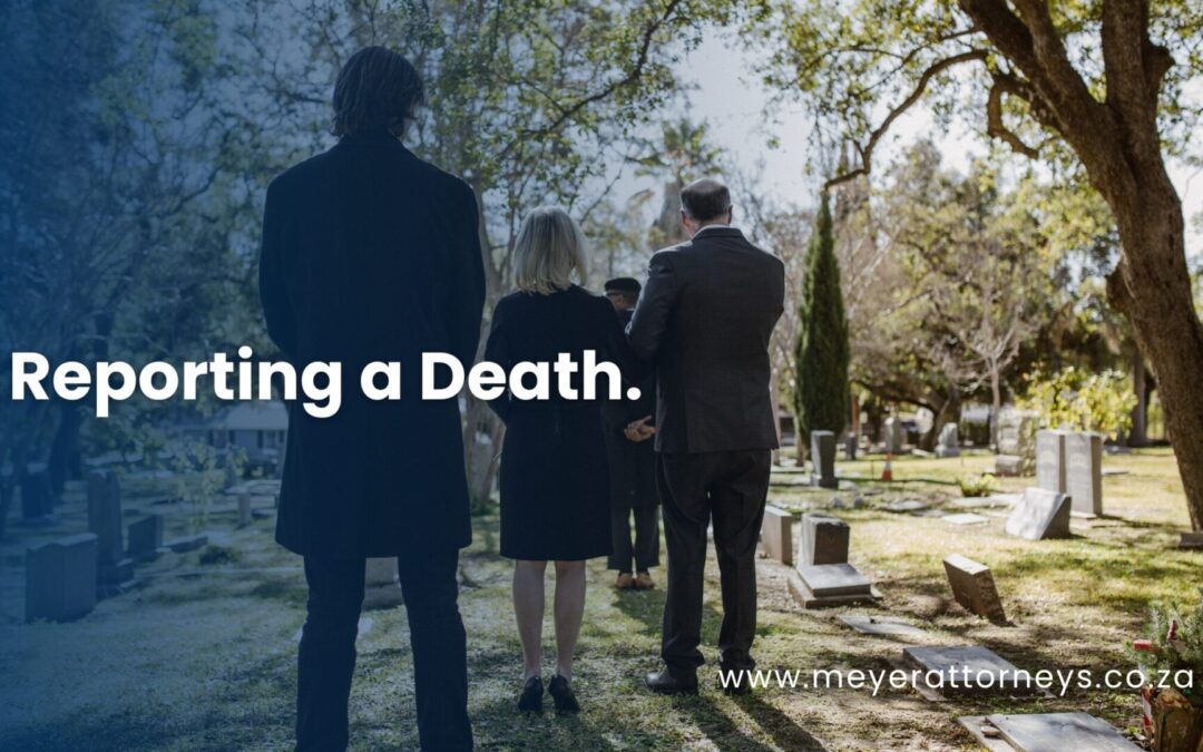 Reporting a Death