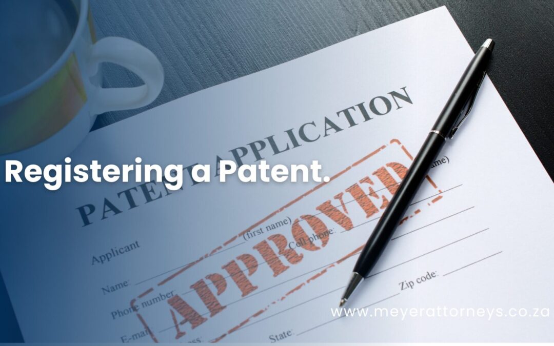 Registering a Patent