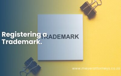 Registering a trade mark