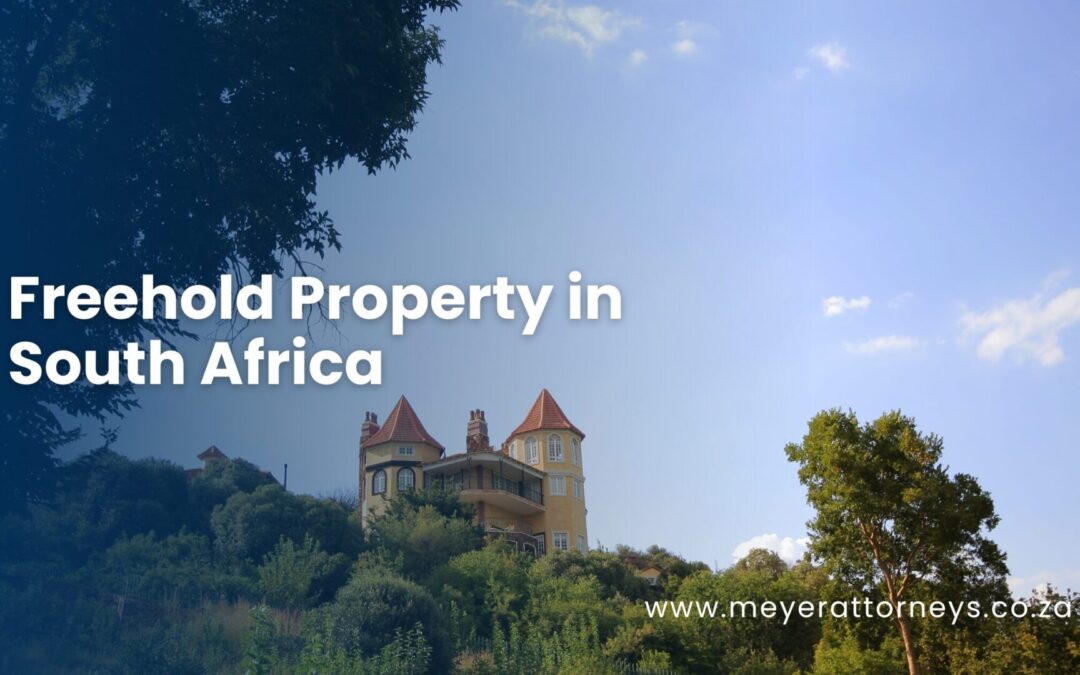 Freehold property in South Africa