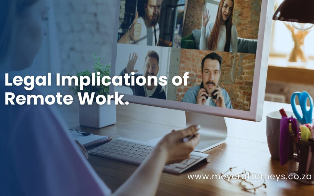 Legal Implications of Remote Work