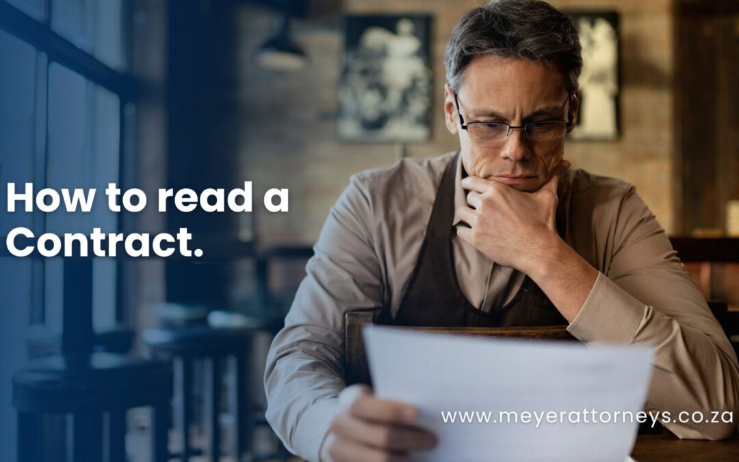 How to read a Contract