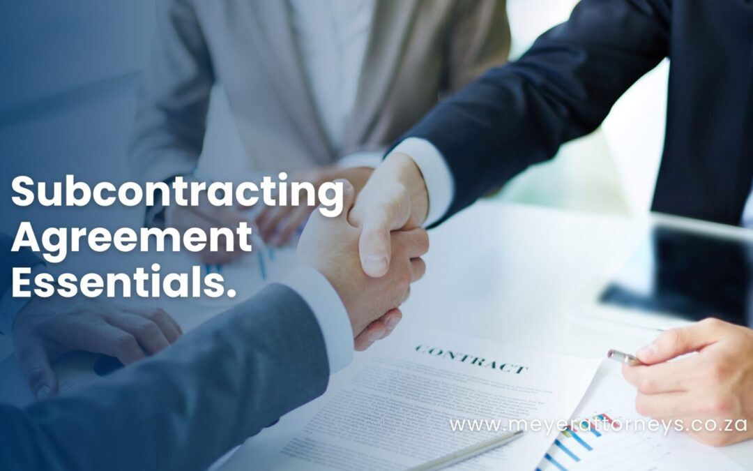 Subcontracting Agreement Essentials