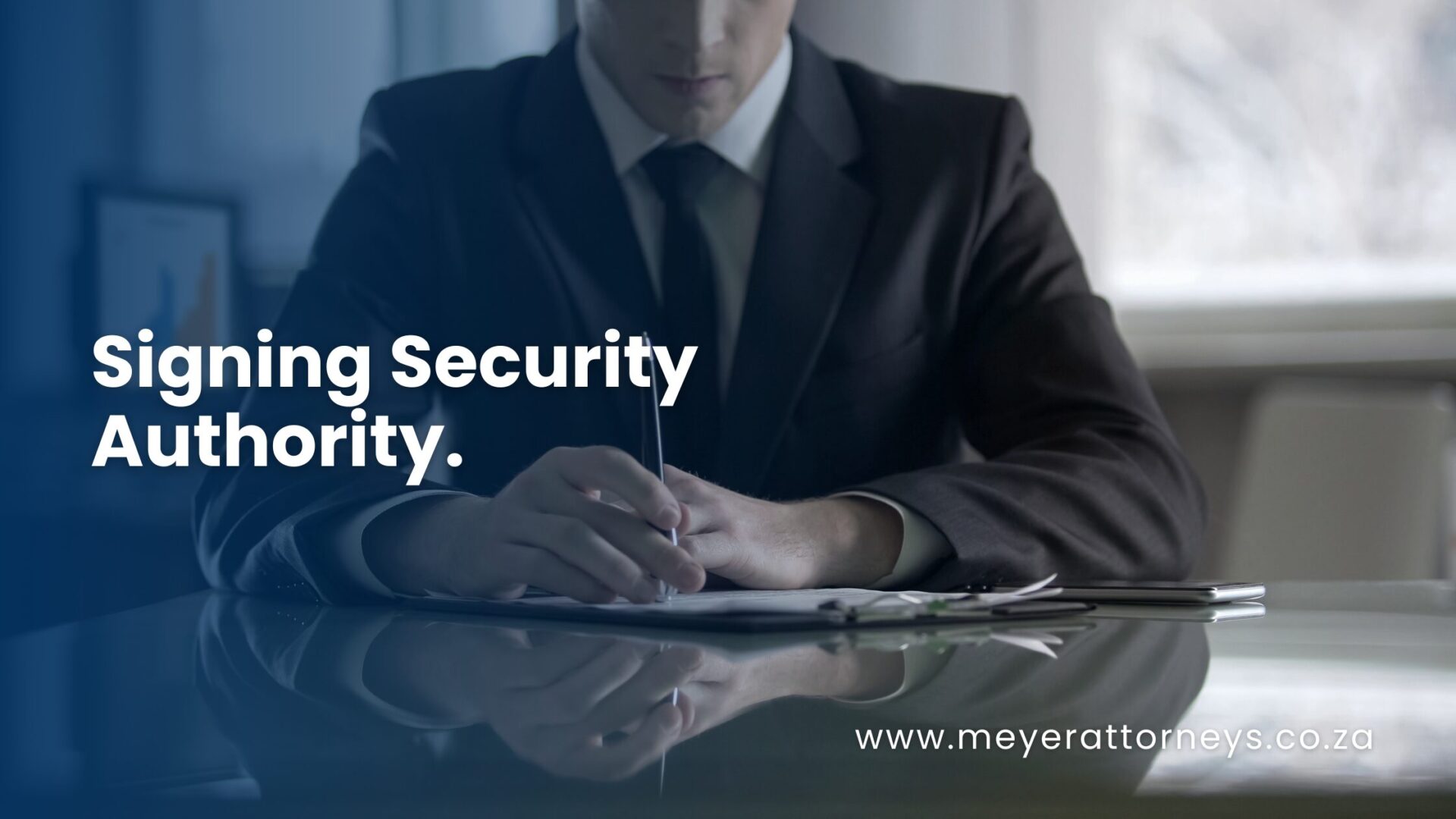 Signing Security Authority