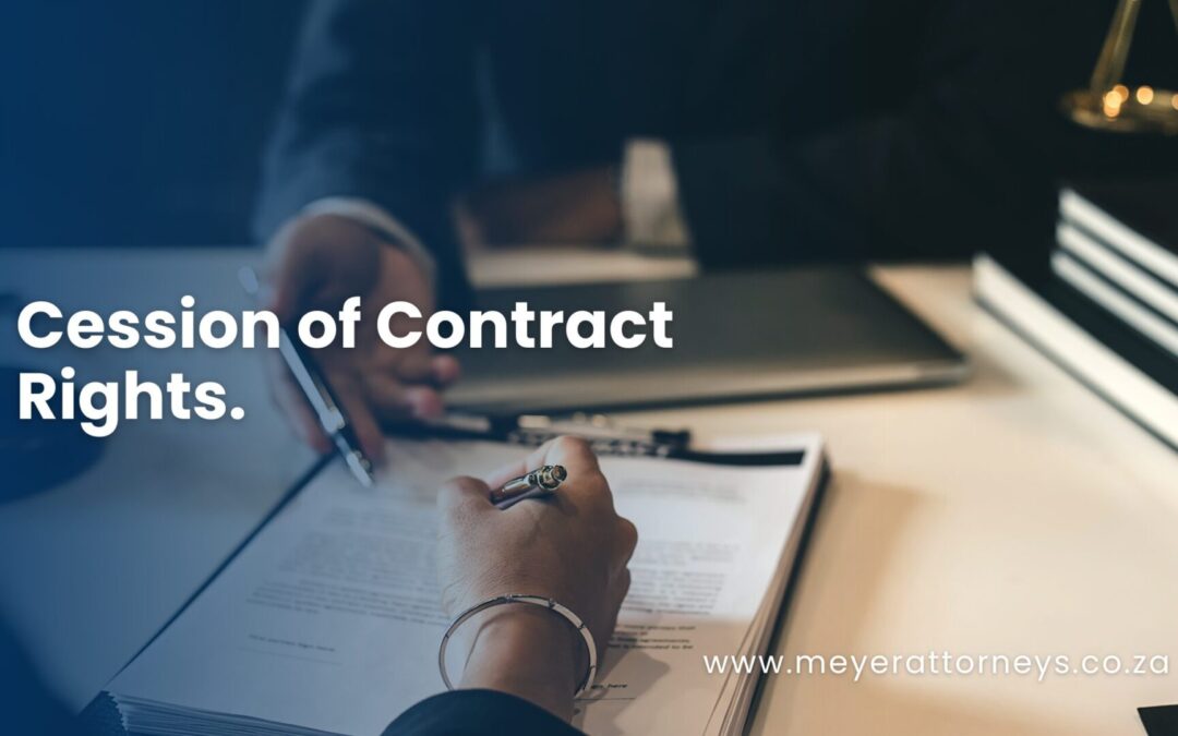 Cession of Contract Rights