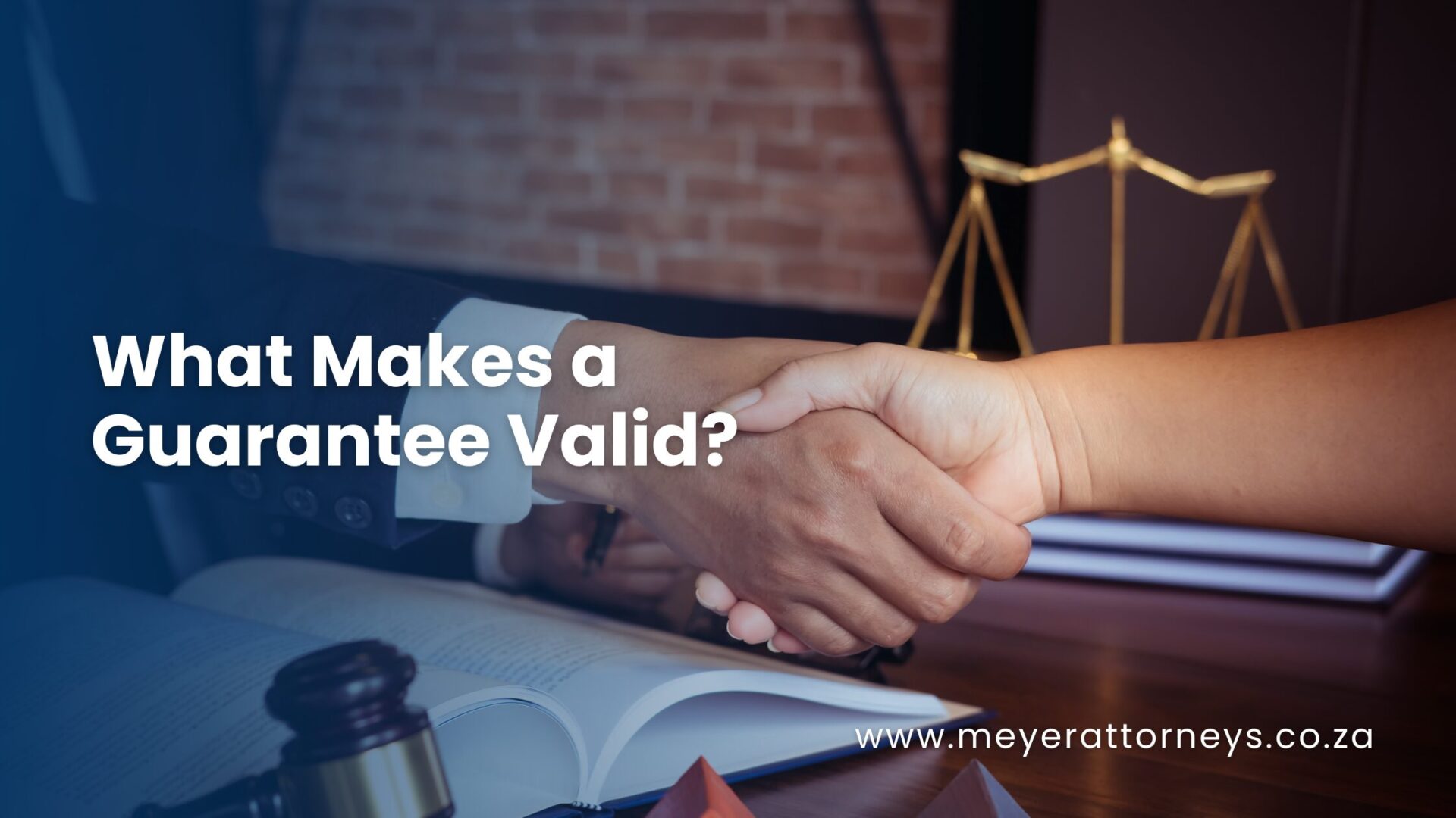 What Makes a Guarantee Valid