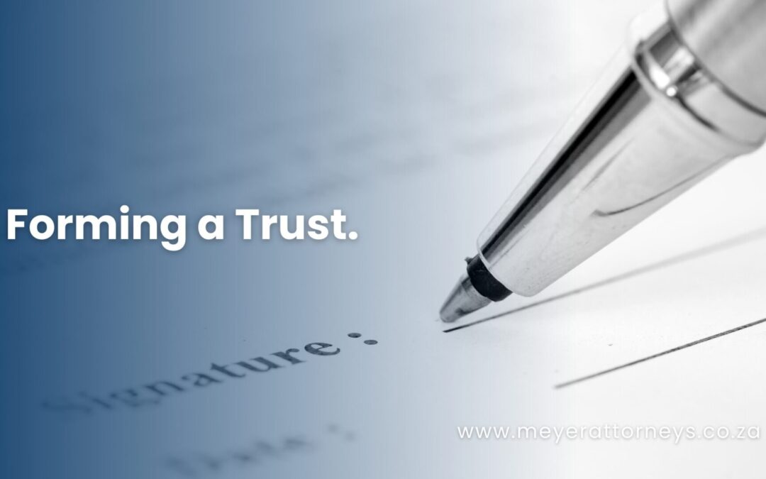 Forming a Trust