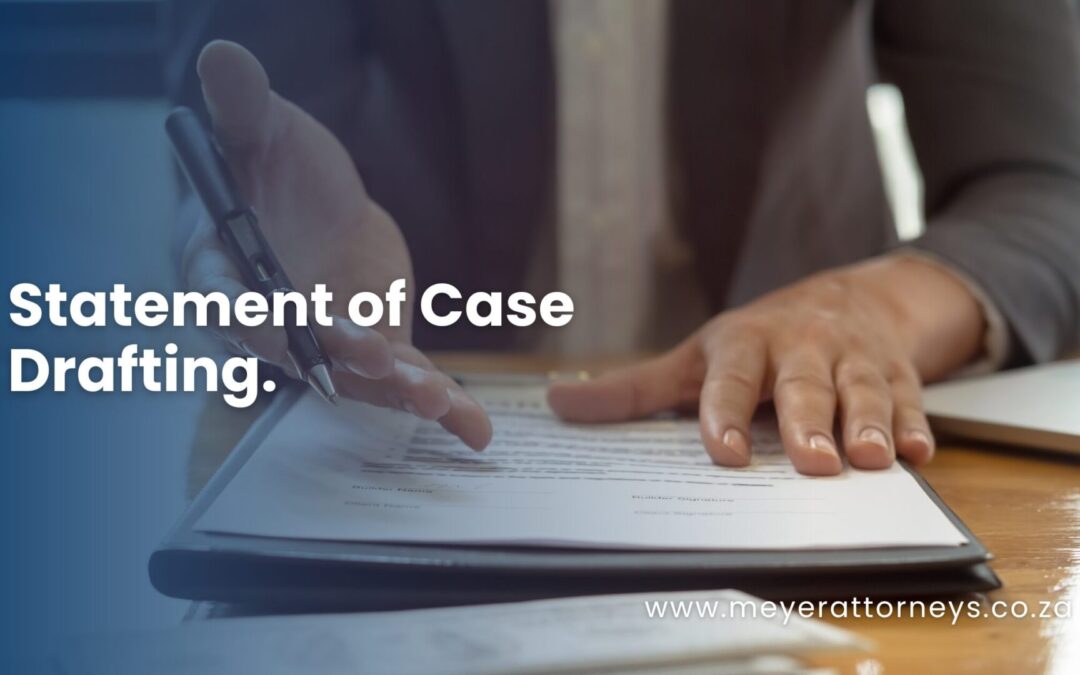 Statement of Case Drafting