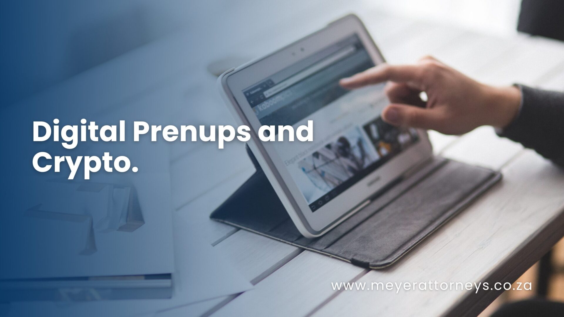 Digital Prenups and Crypto