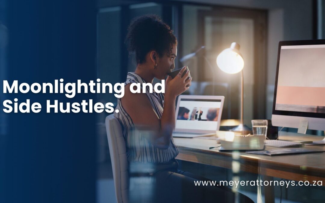 Moonlighting and Side Hustles