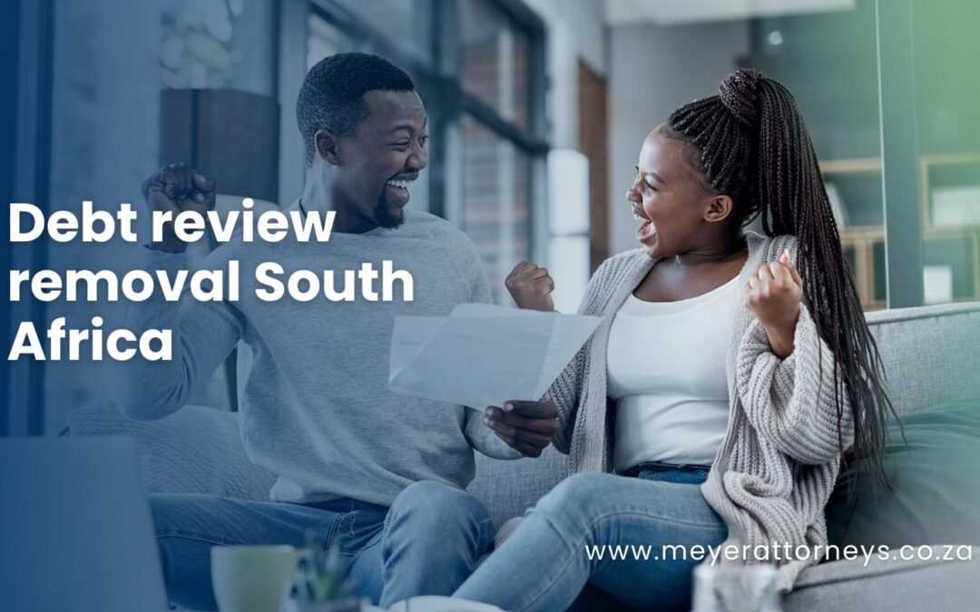 Debt review removal South Africa