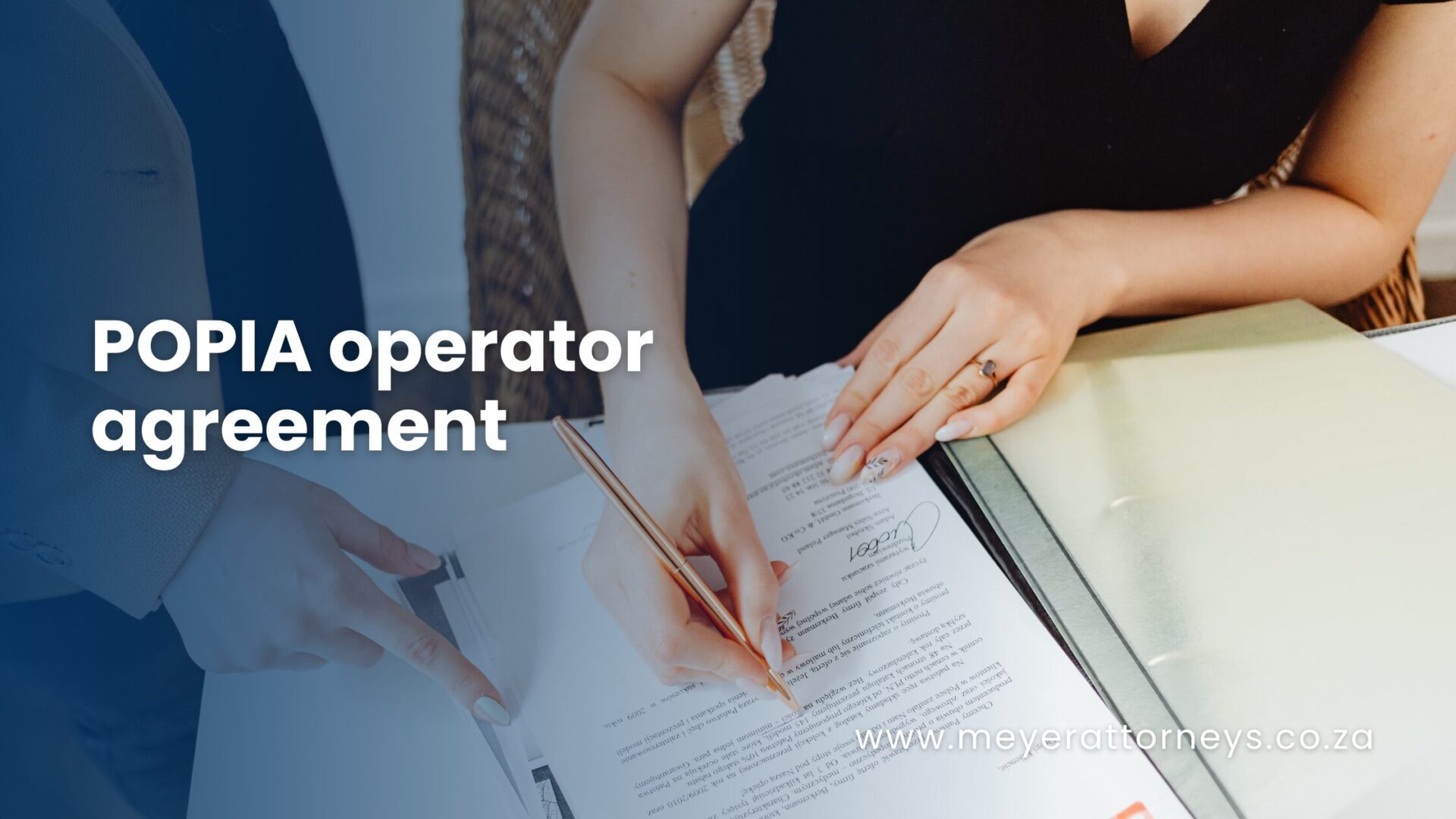 POPIA operator agreement