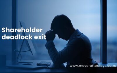 Shareholder deadlock exit