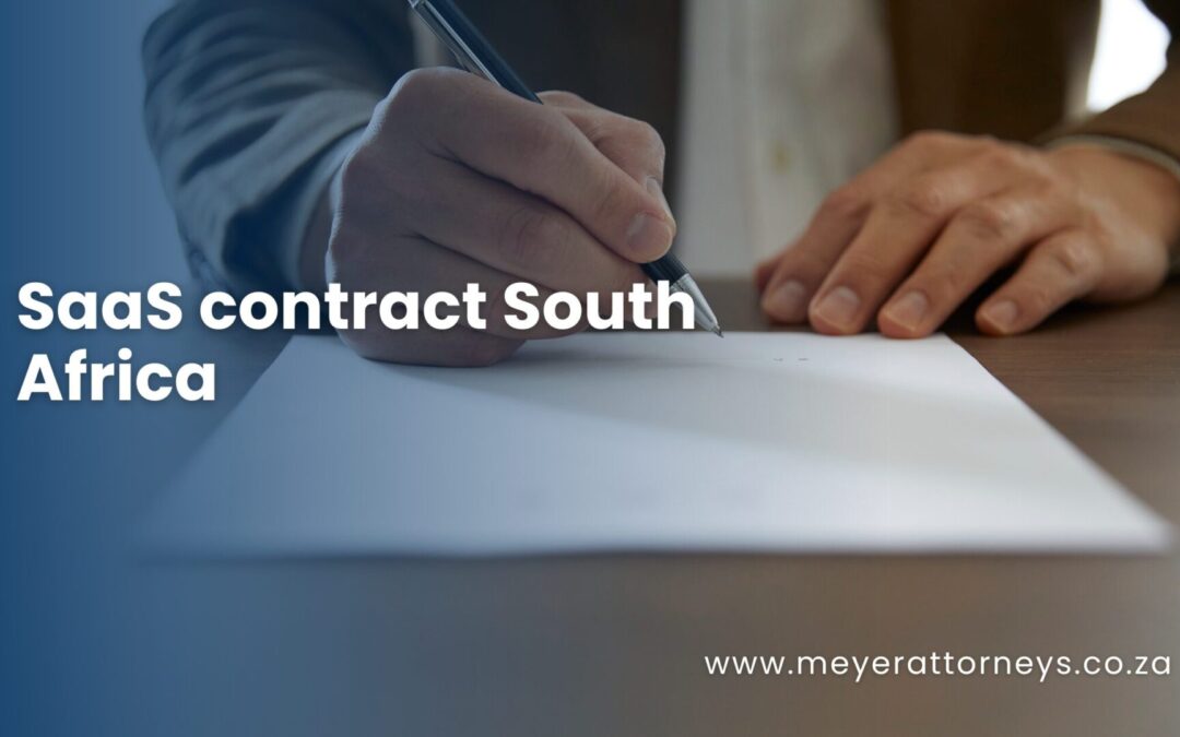 SaaS contract South Africa