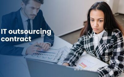 IT outsourcing contract