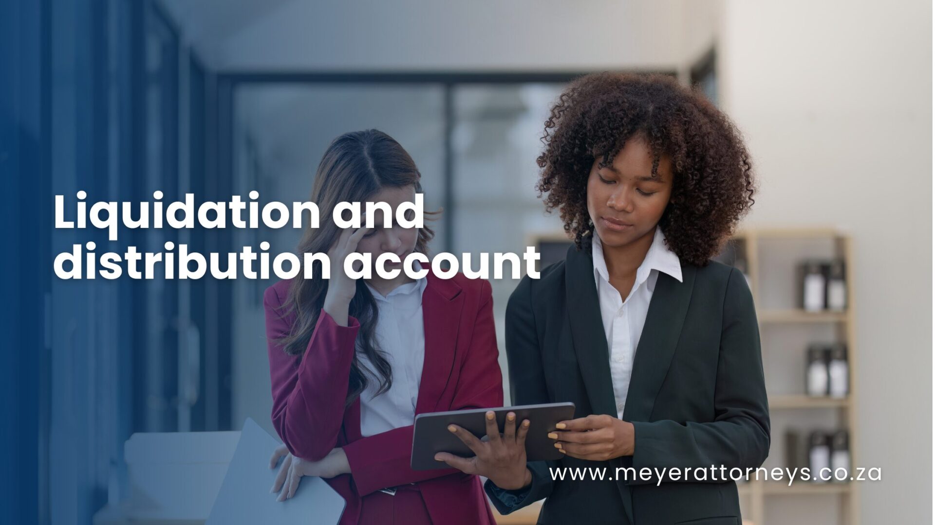 Liquidation and distribution account