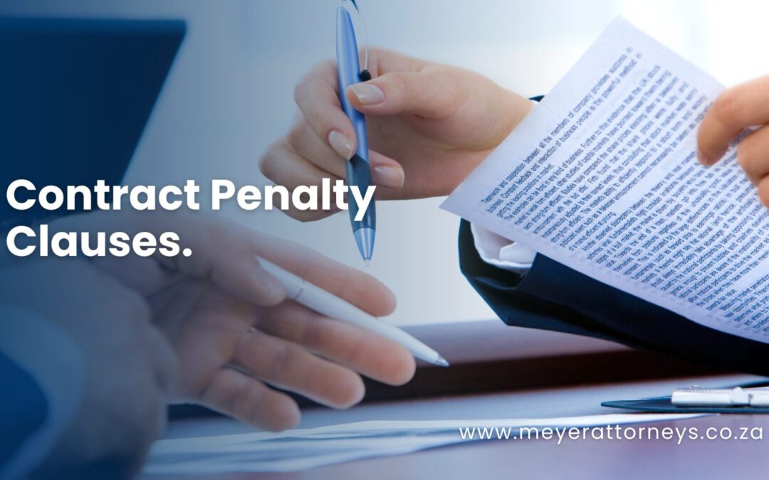 Contract Penalty Clauses