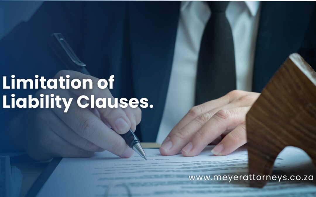 Limitation of Liability Clauses