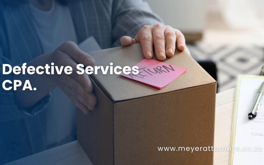 Defective Services CPA