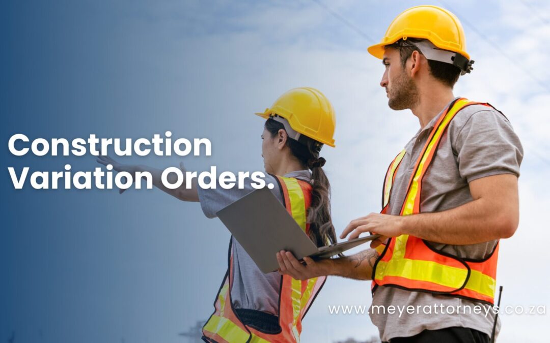 Construction Variation Orders